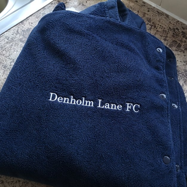 Custom ponchos — customer photo