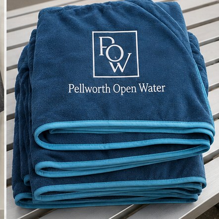Customized ponchos for swim, surf and open water