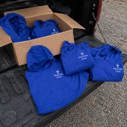 Ponchos with logo printing