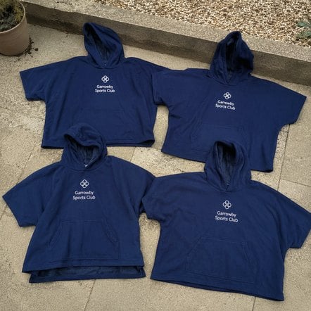 Promotional custom ponchos with company logo